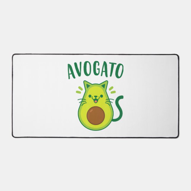 Cute Cinco de Mayo Avogato Avocado Cat Funny Avoca (Recto)