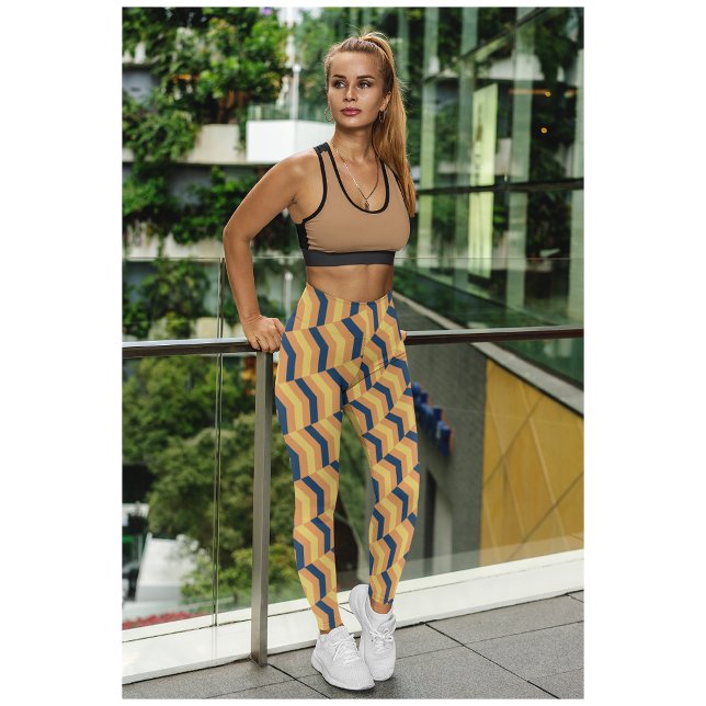 Cute Classy Retro Yoga Tights Leggings (Créateur téléchargé)