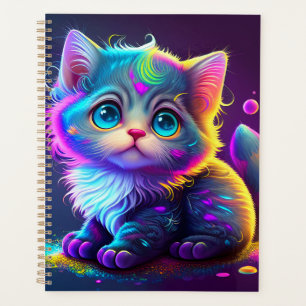 Cute Colorful Chat Artwork numérique-79827