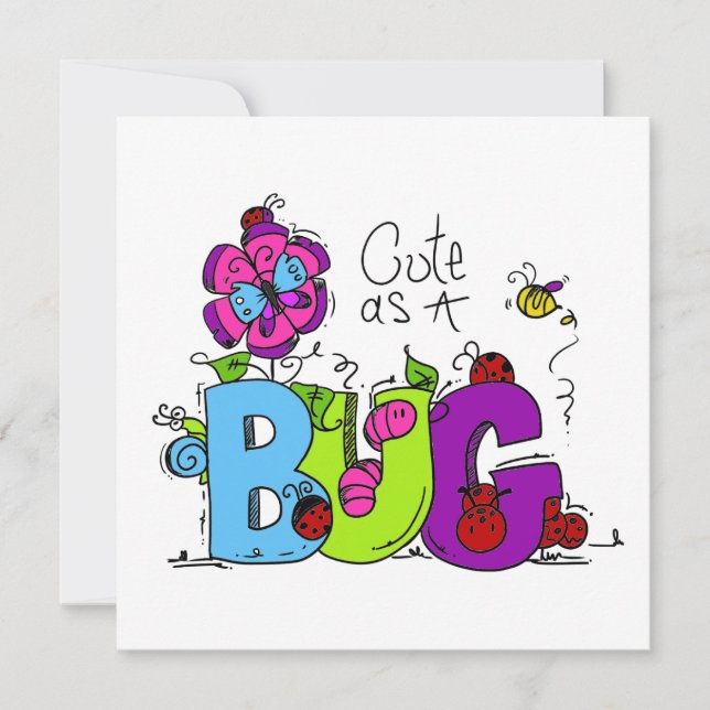 Cute comme un bug (Devant)