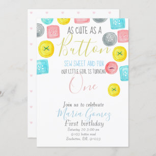 Cute comme une invitation à la fête pour enfants