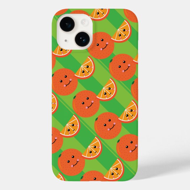 Cute coque iphone orange (Verso)
