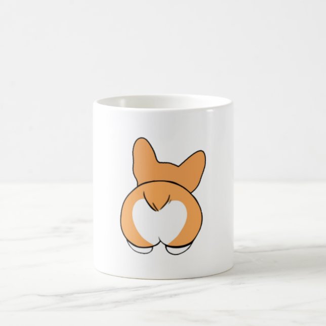 Cute Corgi Butt Mug (Centre)