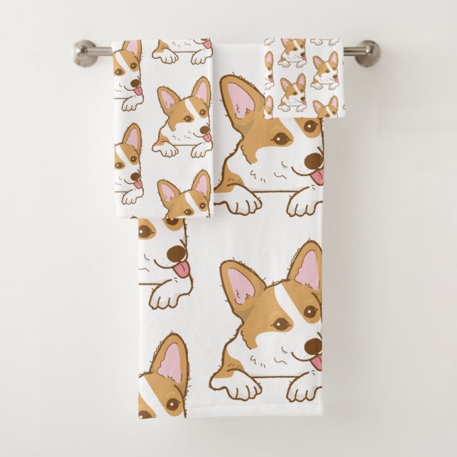 Cute Corgi Chien Chien Chien Motif (En situation)