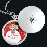 Cute Couple Mariage de musique 1er collier de Noël<br><div class="desc">T-shirts, vestes, Sweat - shirts à capuche, jouets, sac à main, sacs à main, sacs, Casquettes et plus Personnaliser pour couvrir tout le monde dans votre fête - T-shirt de la fête de mariage pour tous les membres de la fête T-shirts de la salle de bal T-shirts de la maison...</div>