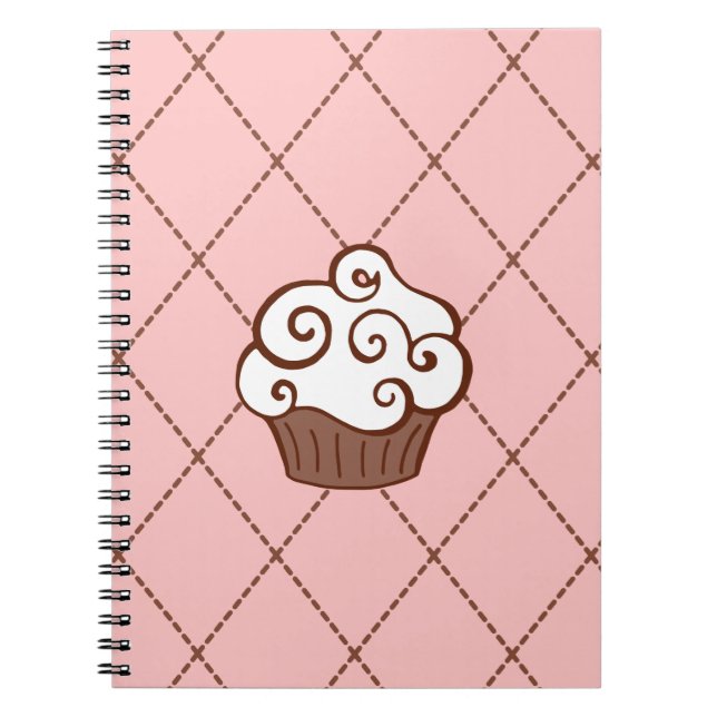 Cute Cupcake School Cuisine Carnet Cadeau (Devant)