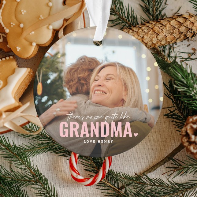 Cute Custom Photo Keepsaké GRANDMA cadeau (Créateur téléchargé)