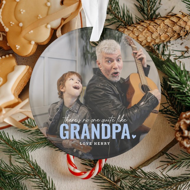 Cute Custom Photo Keepsaké GRANDPA cadeau (Créateur téléchargé)