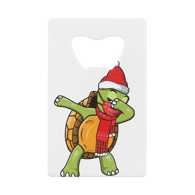 Cute Dabbing Tortue Portes Visage Masque Dab Danse (Devant)