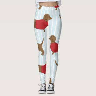 Cute Dachshund Chien Imprimer Leggings