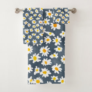 Cute Daisy Flower Botanique motif école girly