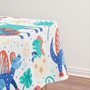 Cute Dinosaures Motif Nappe