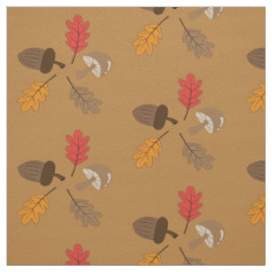 Cute doodé motif thème chute tissu