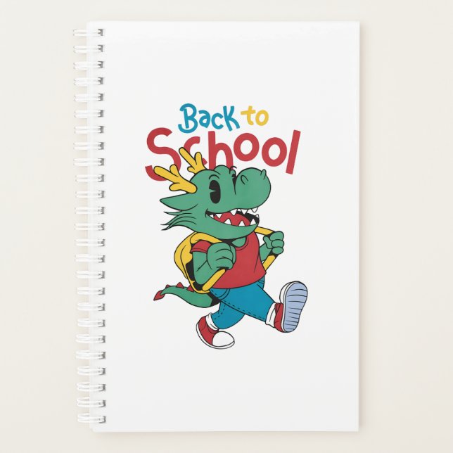 Cute Dragon Retour à l'art scolaire (Devant)