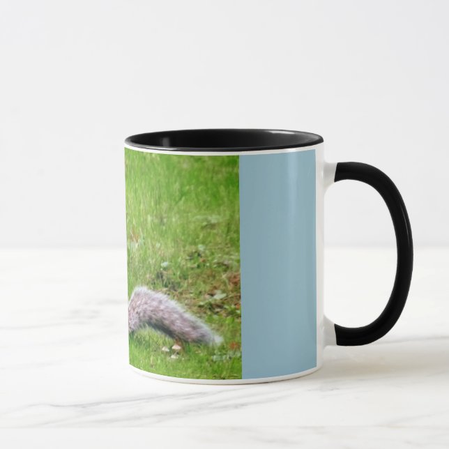 Cute écureuil gris Mug (Droite)