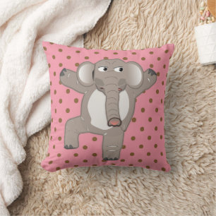 CUTE ÉLÉPHANT NURSERY CHAMBRE ENFANTS ROOM COUSSIN