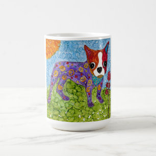 Cute et colorée Boston Terrier Mug