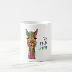 Cute et colorée Llama Mug 11 oz.