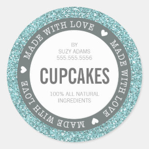 CUTE ÉTIQUETTE produit fait avec amour parties sci