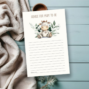 Cute Farm Cow Folioks Pour Baby shower