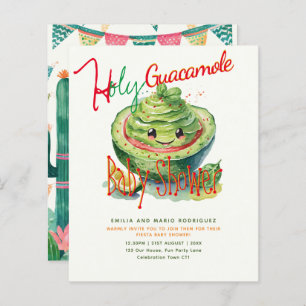 Cute Fiesta Saint-Guacamole Baby shower BUDGET