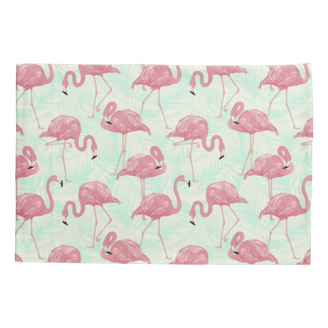 Cute Flamingo Pattern taies d'oreiller (Dos)