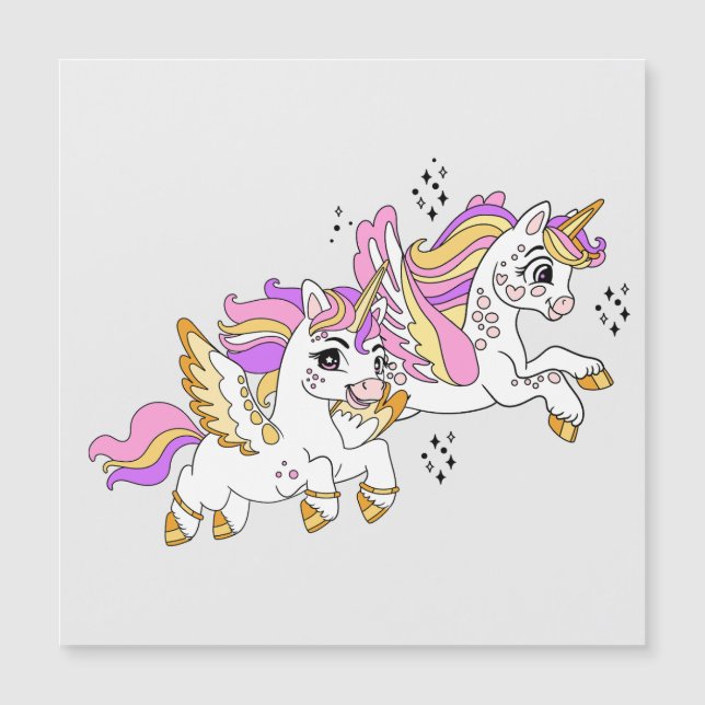 Cute flying unicorns  (Devant)