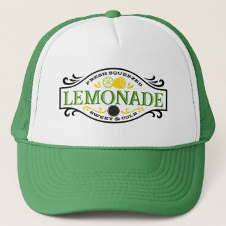 Cute Frais citron pressé mots casquette