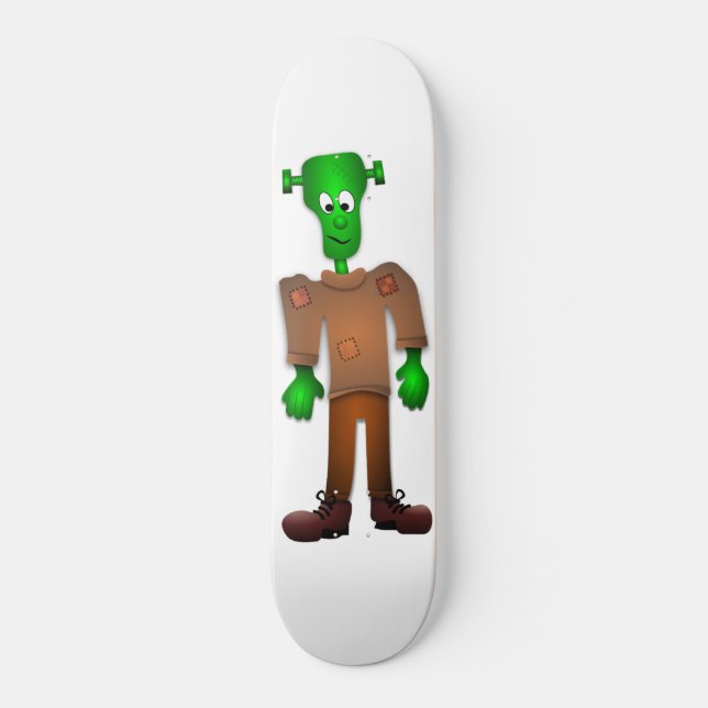 Cute Frankenstein Design Skateboard (Recto)