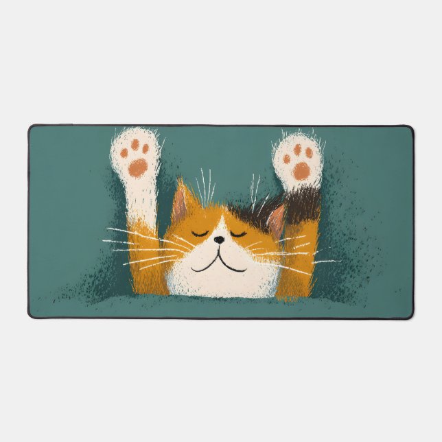 Cute Funny Cat Nap (Recto)