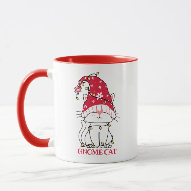 Cute Gnome Chat Mug (Gauche)