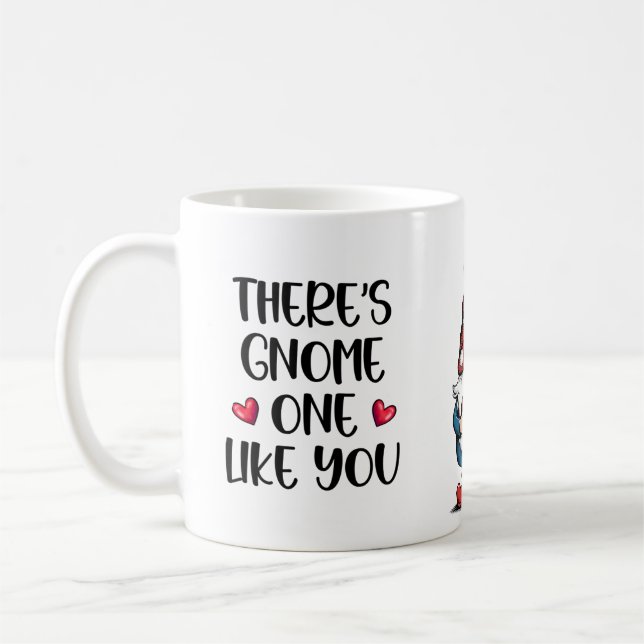 Cute Gnome Valentine Mug (Gauche)