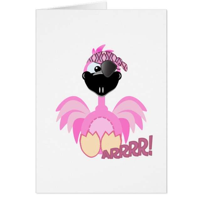 Cute Goofkins pirate flamingo (Devant)