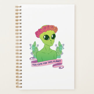 Cute Green Alien