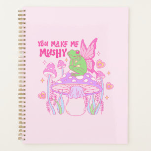 Cute grenouille et champignon - Vous me faites bou