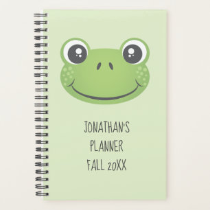 Cute Grenouille verte   Retour à l'école   Planifi