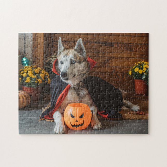 Cute Halloween Chiens Chiens Puzzles Cute Chien Pu (Horizontal)