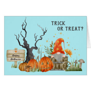 Cute Halloween Gnome Trick or Treat
