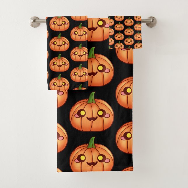 Cute Halloween Jack-o'-lantern (En situation)