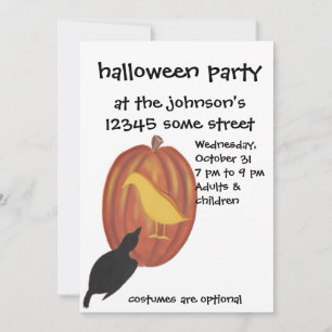 Cute Halloween Jack O'Lantern et Crow