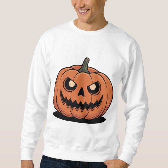 Cute Halloween Pumpkin Graphic T-Shirt  Sweatshirt (Devant)