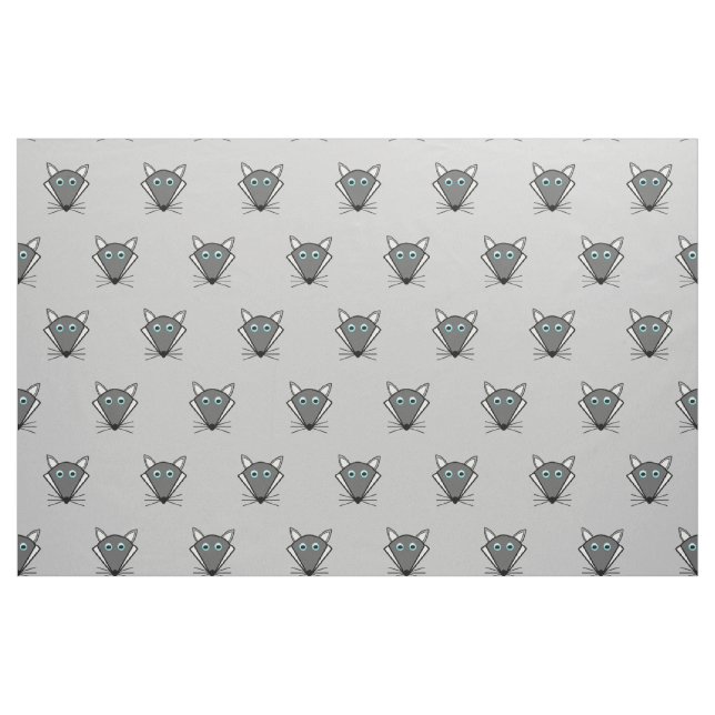 Cute Halloween Wolf motif tissu (Fat Quarter)