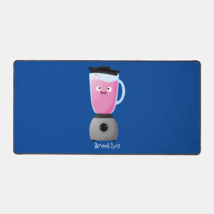 Cute happy food mixender cuisine appareil dessin a