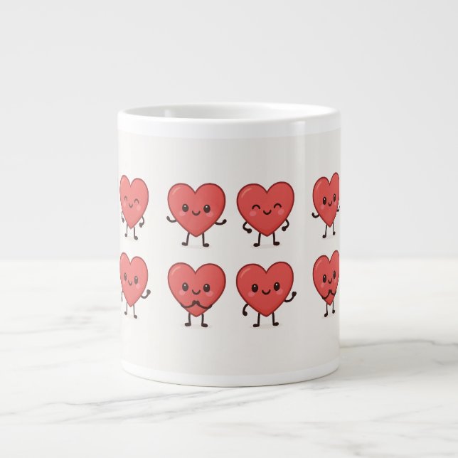 Cute heart mugs (Devant)