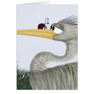 Cute Heron et Ladybug