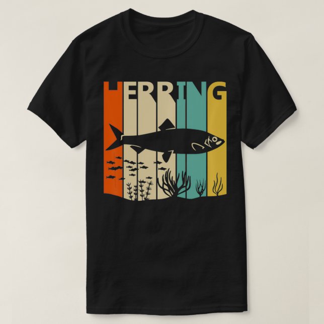 Cute Herring Safari Zoo Animal Art Pullover  (Design devant)