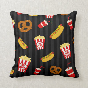 Cute home cinéma décor motif coussin