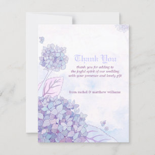 Cute Hydrangeas Merci Mariage