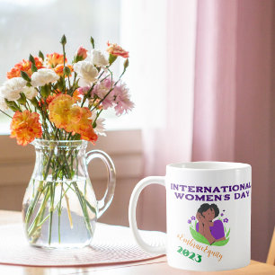 Cute International Women's Day Custom Mug