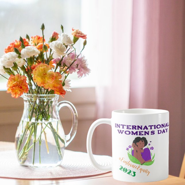 Cute International Women's Day Custom Mug (Créateur téléchargé)